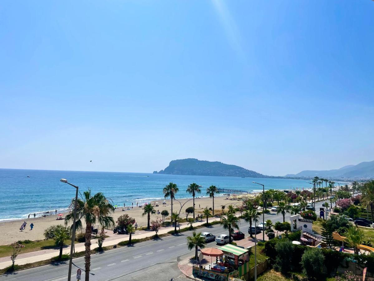 Sa Apartments! Beachfront Apartment With Sea View & Pool Alanya Exterior foto