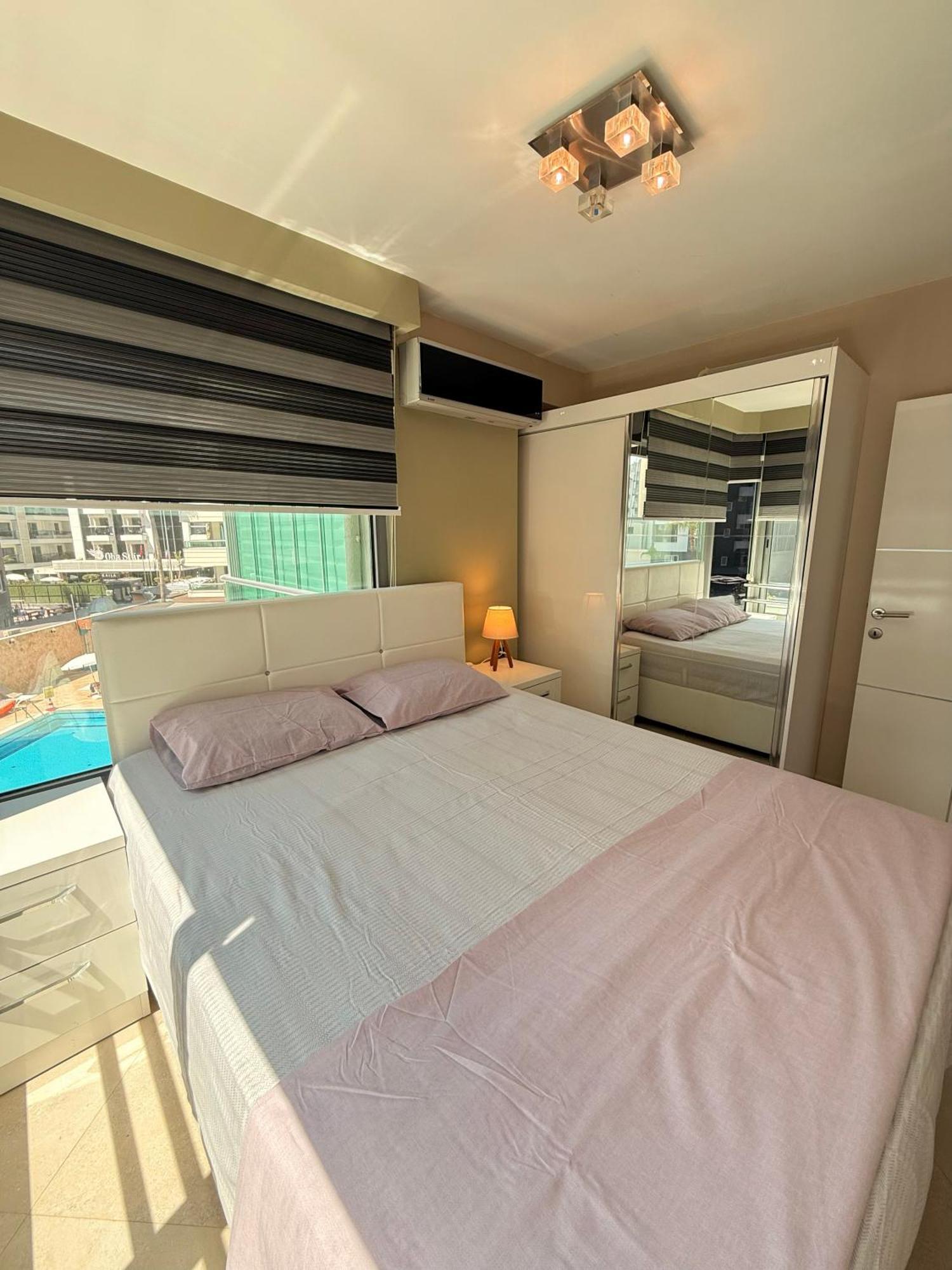 Sa Apartments! Beachfront Apartment With Sea View & Pool Alanya Quarto foto